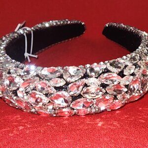 NWT Liars & Lovers Padded Crystal Rhinestone Encrusted Headband